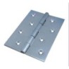 BISAGRA DOBLE HOJA GALVAN. SIN REMATE 100X70 MM.