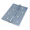 BISAGRA DOBLE HOJA GALVAN. SIN REMATE 110X80 MM.