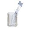 VASO DE DIENTES VETRO, MARRON 24388