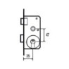 CERRADURA EMBUTIR 1501-2P 35 MCM