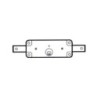 CERRADURA PUERTA METALICA 1511-AV MCM