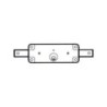 CERRADURA PUERTA METALICA 1511-V MCM