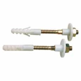 JGO. TORNILLOS SUJECION LAVABO 8X100 MM. BL B62540