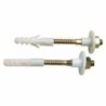 JGO. TORNILLOS SUJECION LAVABO 8X100 MM. BL B62540