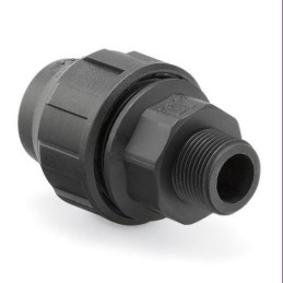 ENLACE MIXTO ROSCA MACHO PP PARA PE 20MM-1/2'
