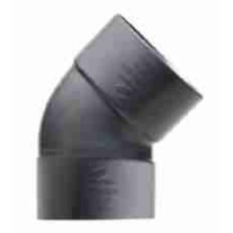 ENLACE CODO 45º MACHO PVC EVACUACION 50 MM