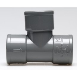 ENLACE T HEMBRA PVC EVACUACION 40 MM
