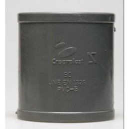 ENLACE RECTO PVC EVACUACION 40 MM