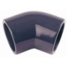 ENLACE CODO 45º HEMBRA PVC PRESION 20 MM