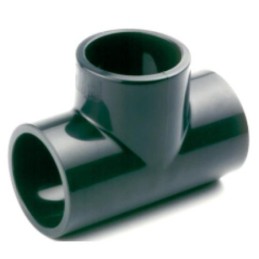 ENLACE T IGUAL HEMBRA PVC PRESION 32 MM