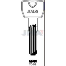 LLAVES JMA LATON SEGURIDAD TC-3