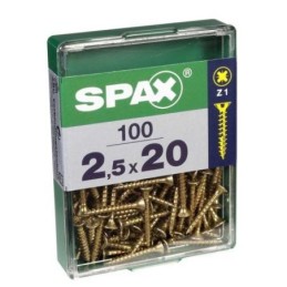 TORNILLO SPAX C/PL POZI BRICO. 2.5X20 C/100 UDS