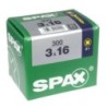 TORNILLO SPAX C/PL POZI BRICO. 3.0X16 C/300 UDS