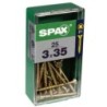 TORNILLO SPAX C/PL POZI BRICO. 3.0X35 C/25 UDS