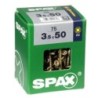 TORNILLO SPAX C/PL POZI BRICO. 3.5X45 C/100 UDS