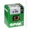 TORNILLO SPAX C/PL POZI BRICO. 4.0X40 C/125 UDS