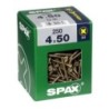 TORNILLO SPAX C/PL POZI BRICO. 4.0X50 C/250 UDS
