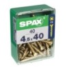 TORNILLO SPAX C/PL POZI BRICO. 4.5X40 C/40 UDS