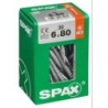 TORNILLO SPAX C/PL TORX WIROX 6.0X80 C/30 UDS