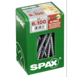 TORN. SPAX C/ARAN.TORX 6.0X100 WIROX C/24 UDS