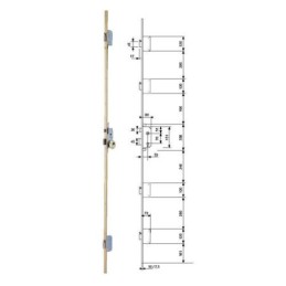 CERRADURA SEGURIDAD TLPN3/66/LC