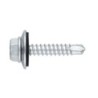 TORN.C/ARANDELA VULCAN. ACERO 6.3X38 P16 C/VENTANA