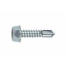 TORNILLO C/ARANDELA ESTAMPADA C/EXA. 6.3X38 ZN.
