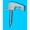 GRAPA PLASTICO 3,9X2,2 BLANCO COINFER BLISTER