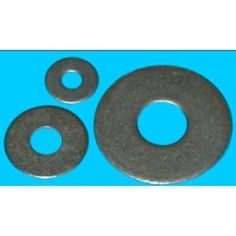 ARANDELA PLANA ANCHA METRICA 4 ZN. BLISTER