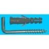 TACO 4 NYLON+ALCAYATA 16X35 ZN. BLISTER