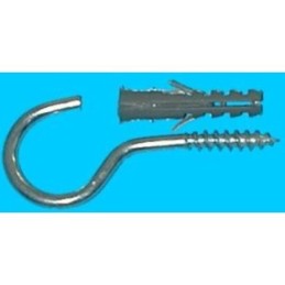 TACO 6 NYLON+ HEMBRILLA ABIERTA 20X70 ZN BLISTER