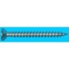 TORNILLO AGLOMERADO CABEZA PLANA 4X40 ZN. CAJA