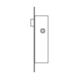 CERRADURA PUERTA METALICA 2215/28/AI TESA