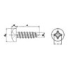 TORNILLO DIN-7981 PH. INOX. A-2 10X3/4 (CENT.)