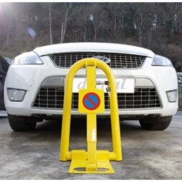BARRERA DE PARKING VERTICAL AMARILLO
