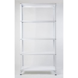 ESTANTERIA BLANCA 200X100X40 MEGA 40