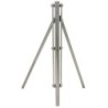 POSTE ESQUINERO CON TENSOR GALVANIZADO 1 M.