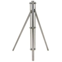 POSTE ESQUINERO CON TENSOR GALVANIZADO 1.5 M.
