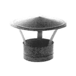 SOMBRERO CHINO GALVANIZADO 110 MM.