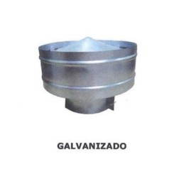 SOMBRERO ANTIRREGOLFANTE GALVANIZADO 250 MM.