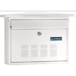 BUZON EXTERIOR ACERO DECO BLANCO E-5701
