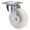 RUEDA GIRATORIA DE POLIAMIX BLANCO 160MM