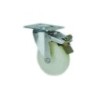 RUEDA GIRATORIA NYLON CON F 80 MM. 2-2340