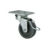 RUEDA GIRATORIA PLASTICO GRIS 60 MM. 2-1494