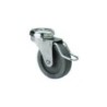 RUEDA GIRATORIA PLASTICO GRIS 60 MM. 2-1495