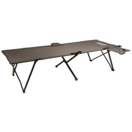CAMA PLEGABLE ACERO C/MESA Y PORTAVASOS - COLEMAN