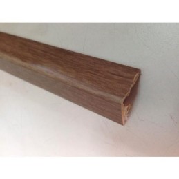 TIRA ANGULO PVC 25X25 NOGAL CASTAÑO ADHESIVO 2.60