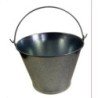 CUBO GALVANIZADO CONICO 13' ASA LISA Ø32,5X24CM.