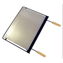 PLANCHA BARBACOA INOX. 60X41 CMS.