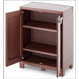 ARMARIO BAJO 80X44X100 MARRON 09762BRC